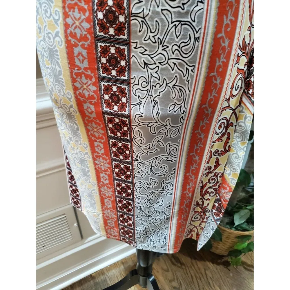 Mellisa Paige Women's Polyester V-Neck Short Sleeve Knee Length Dress Size XL - Image 4