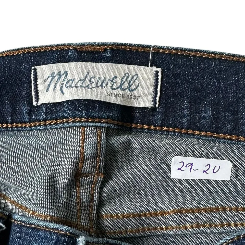 Madewell Blue Denim Skinny Jeans Women Size 26 | 29 - Image 6