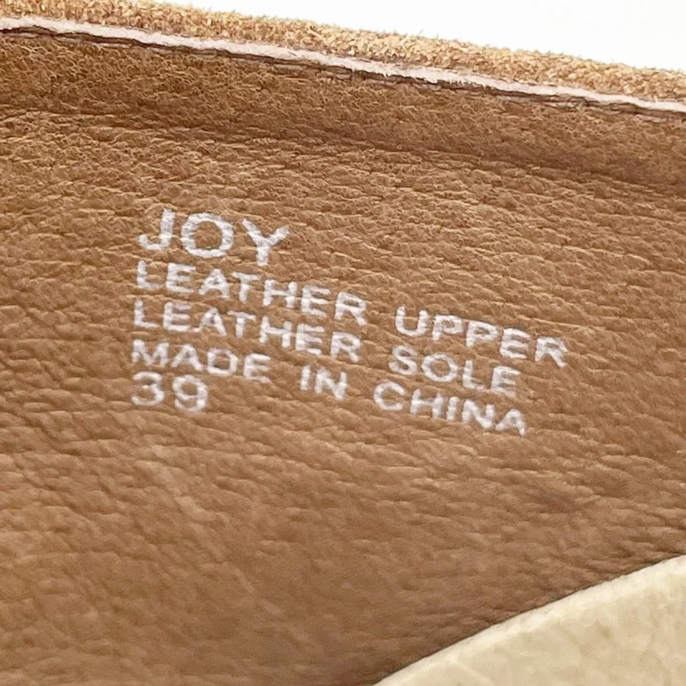 ASH Joy Block Heeled Ankle Boots Light Brown Suede Leather Women's Size 39 / 8 - Image 4