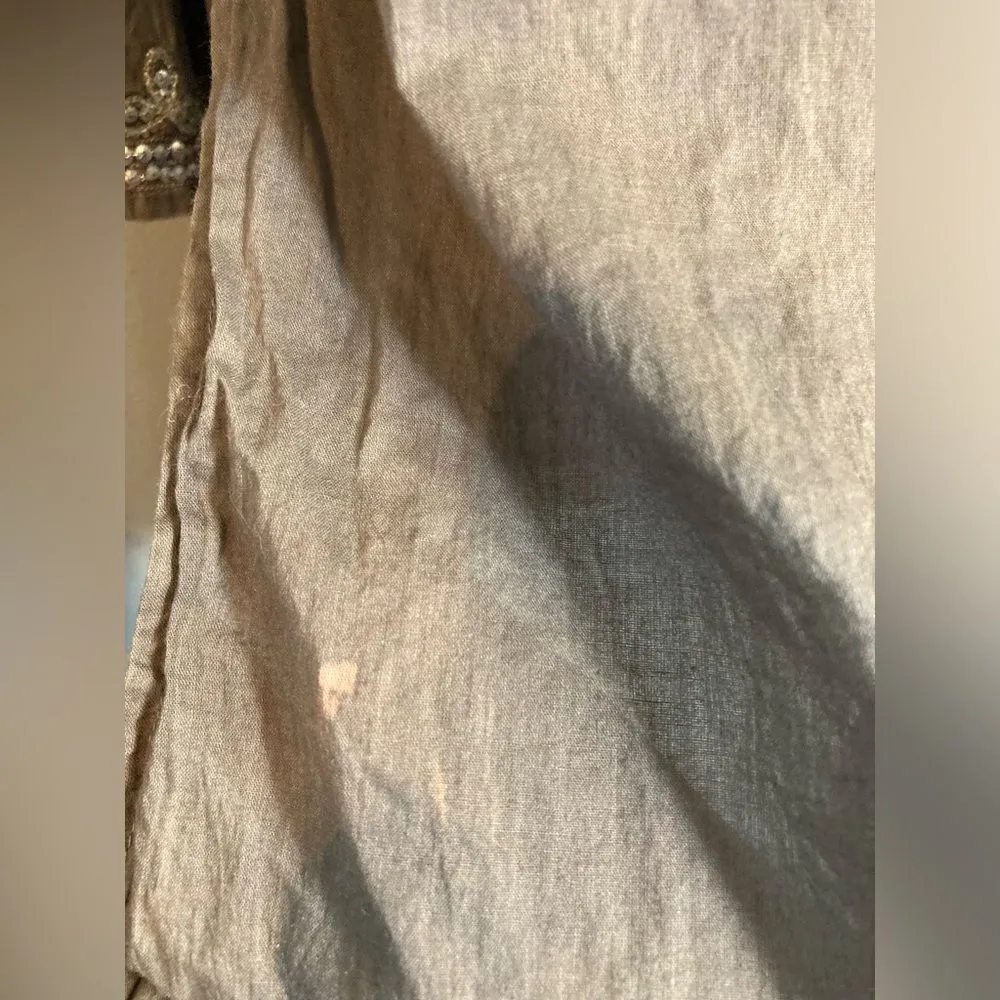 Studio Spa lightweight rhinestone ombre tunic top Size M - Image 2