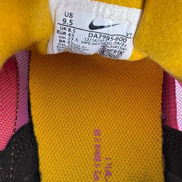 Nike‎ Waffle One Active Fuchsia Running Sneakers Womens Size 9.5 - Image 9