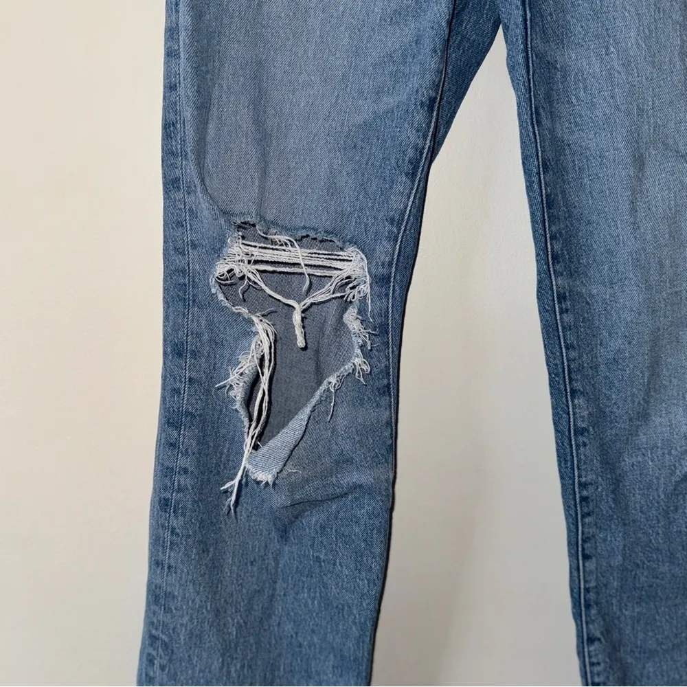 Madewell The Perfect Vintage Straight Jean in Reinhart Wash 26 - Image 3