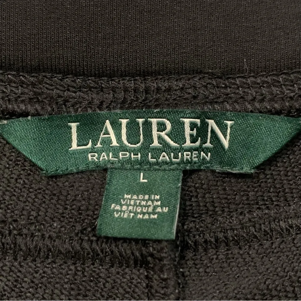 Lauren Ralph Lauren Women’s Black Fleece Sweatpants - Image 8