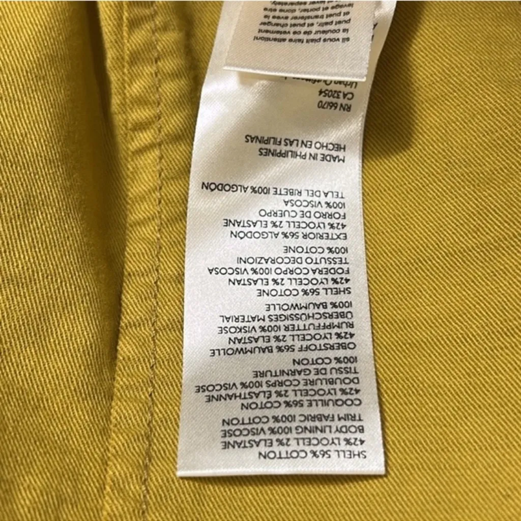 NEW Anthropologie Maeve Cotton Corset shift dress size 2P petite NWT - Image 12