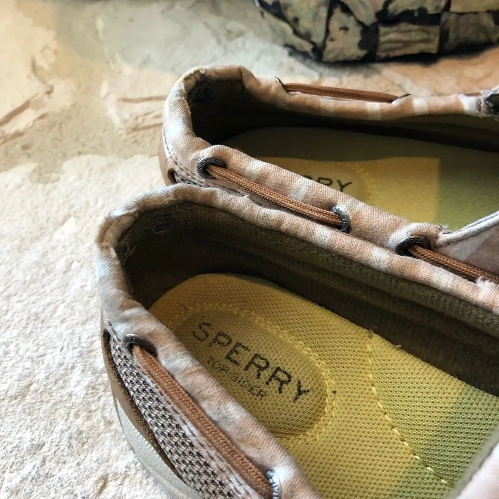 - Sperry top slider sand stripped boat sz 6.5 - Image 8