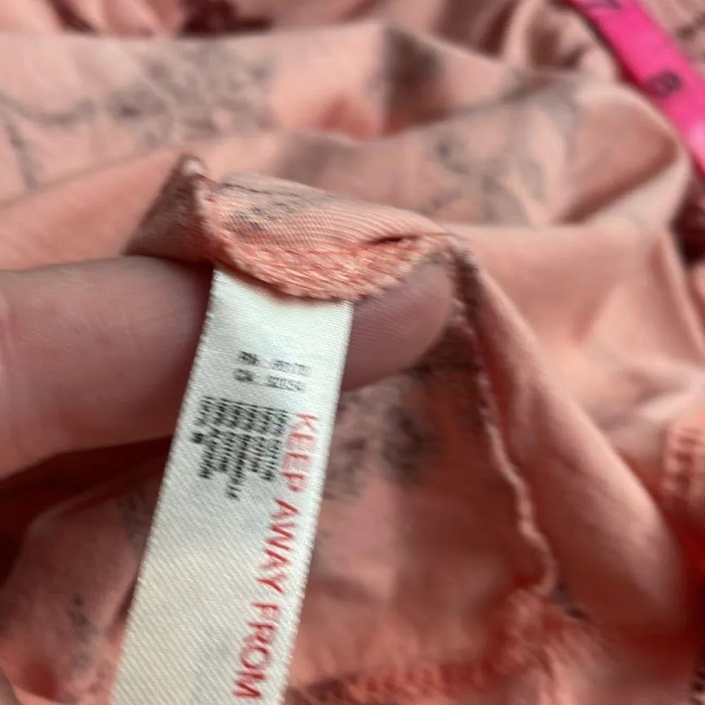 Anthropologie Daily Practice Tiered Maxi Dress Lounge Pink Floral - Image 16