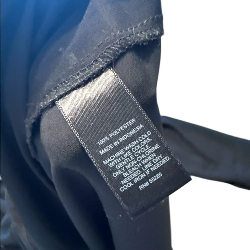 Express Black Fitted Button Down Shirt - Image 5