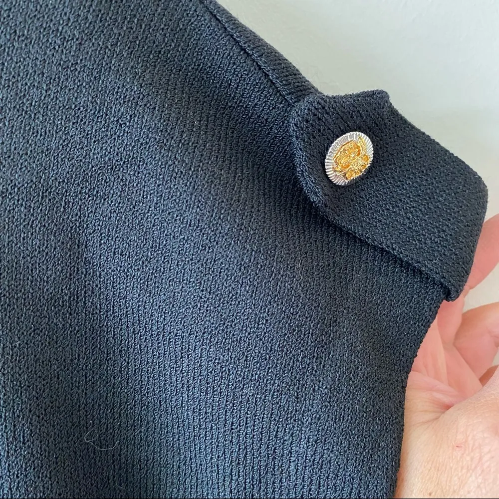 Cap-Sleeve Knitted Jacket - Image 3