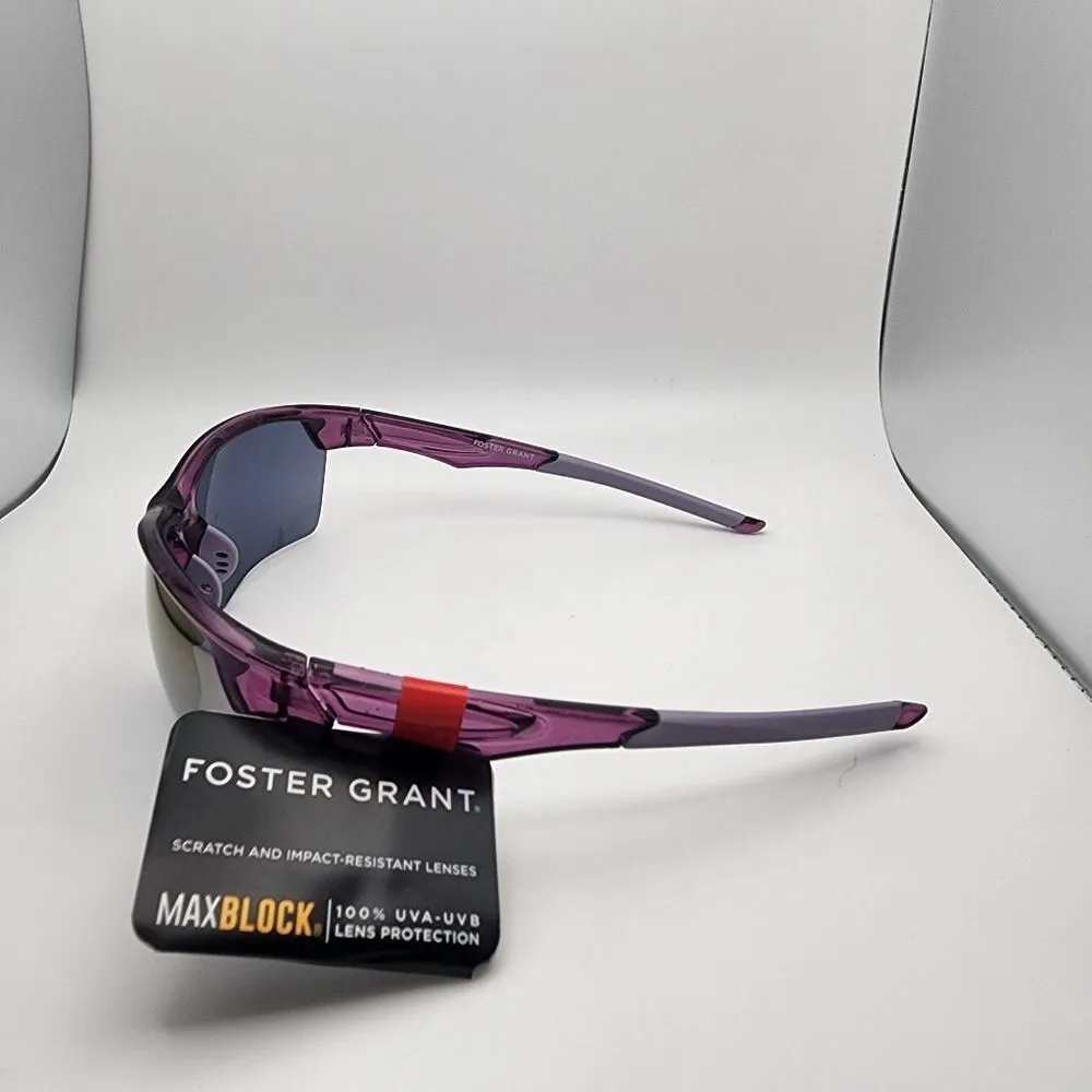 NWT Foster Grant Max Block Purple Sunglasses - Image 4