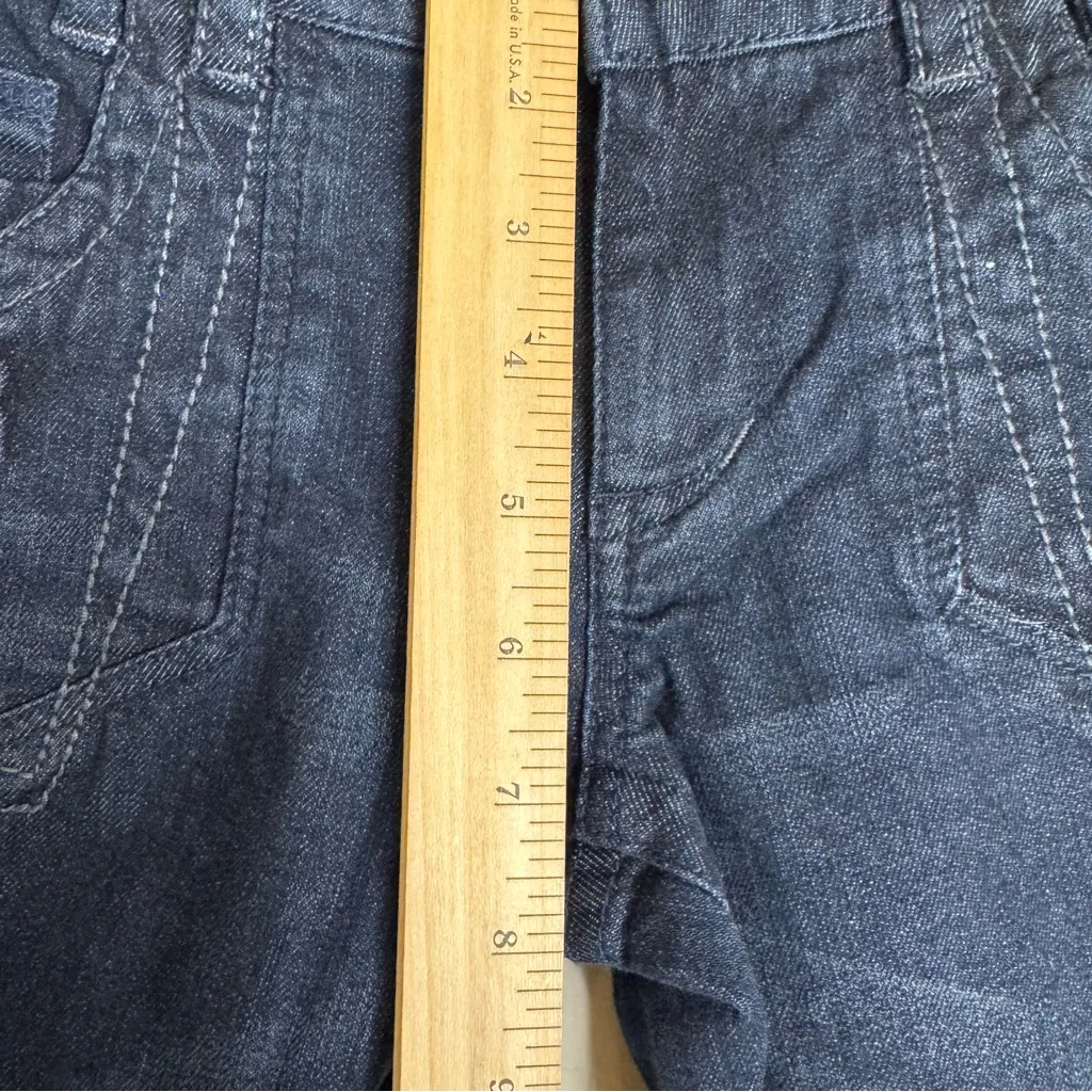 Rue 21 premier denim ladies dark bootcut jeans size 3 Y2K rodeo , western Blue - Image 3