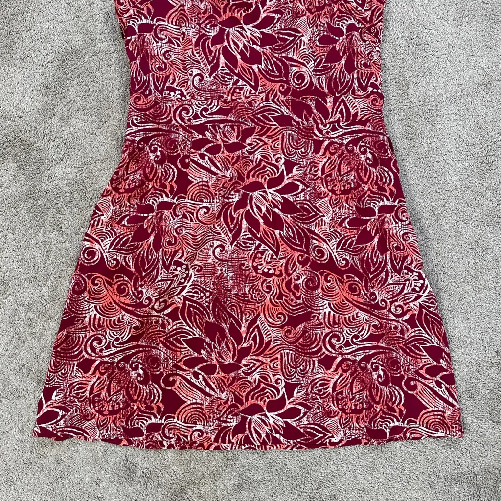 Title Nine Women’s Phantasm Dress Sleeveless Lotus Clouds Red A-Line Outdoor 8 - Image 9