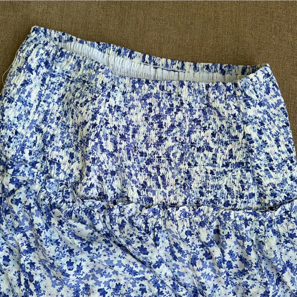 Garage  Blue Floral Mini Skirt - Image 2