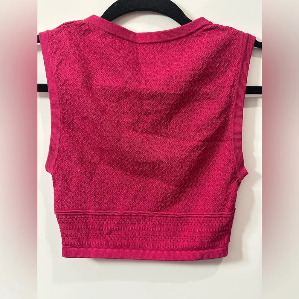 Aritzia Babaton Pointelle Tank in Pink - Image 2