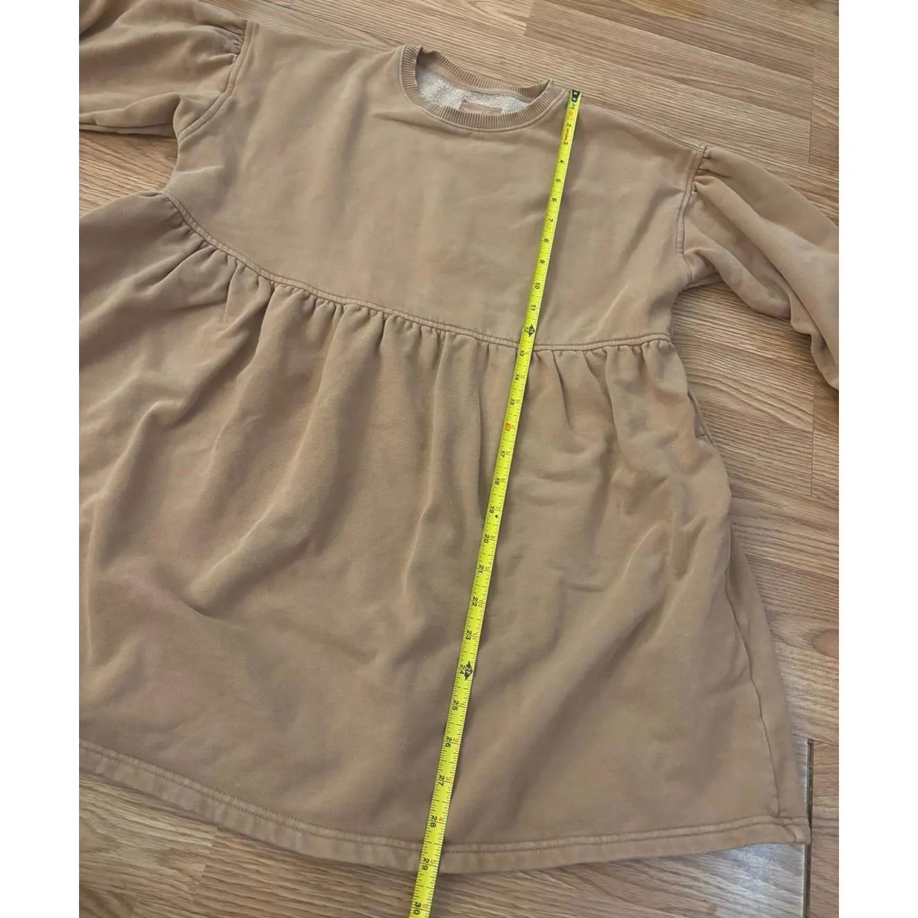 American Eagle Long Sleeve Fleece Babydoll Mini Dress Size Small - Image 6