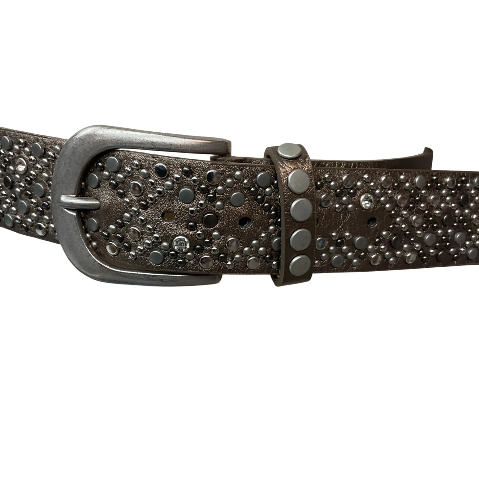 ECHT Women's Studded Leather Western Fashion Accessory Trendy Style Belt One Sz - Image 2