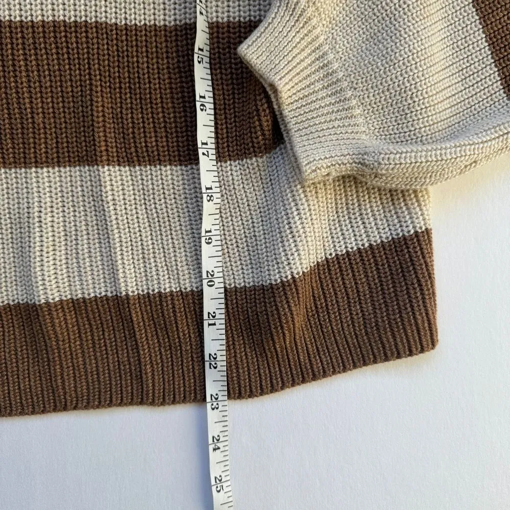 Cupcakes & Cashmere Rimes Sweater Oatmeal Size X-Large NWT - Image 5