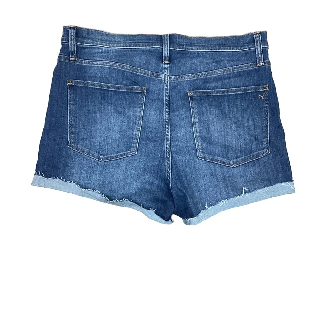 Madewell High-Rise Denim Shorts in Danny Wash: TENCEL™ Denim Edition - Image 7