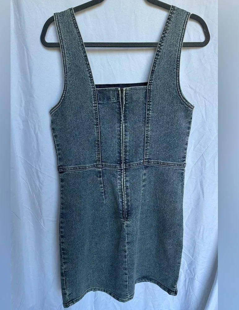 Denim mini dress - Image 2