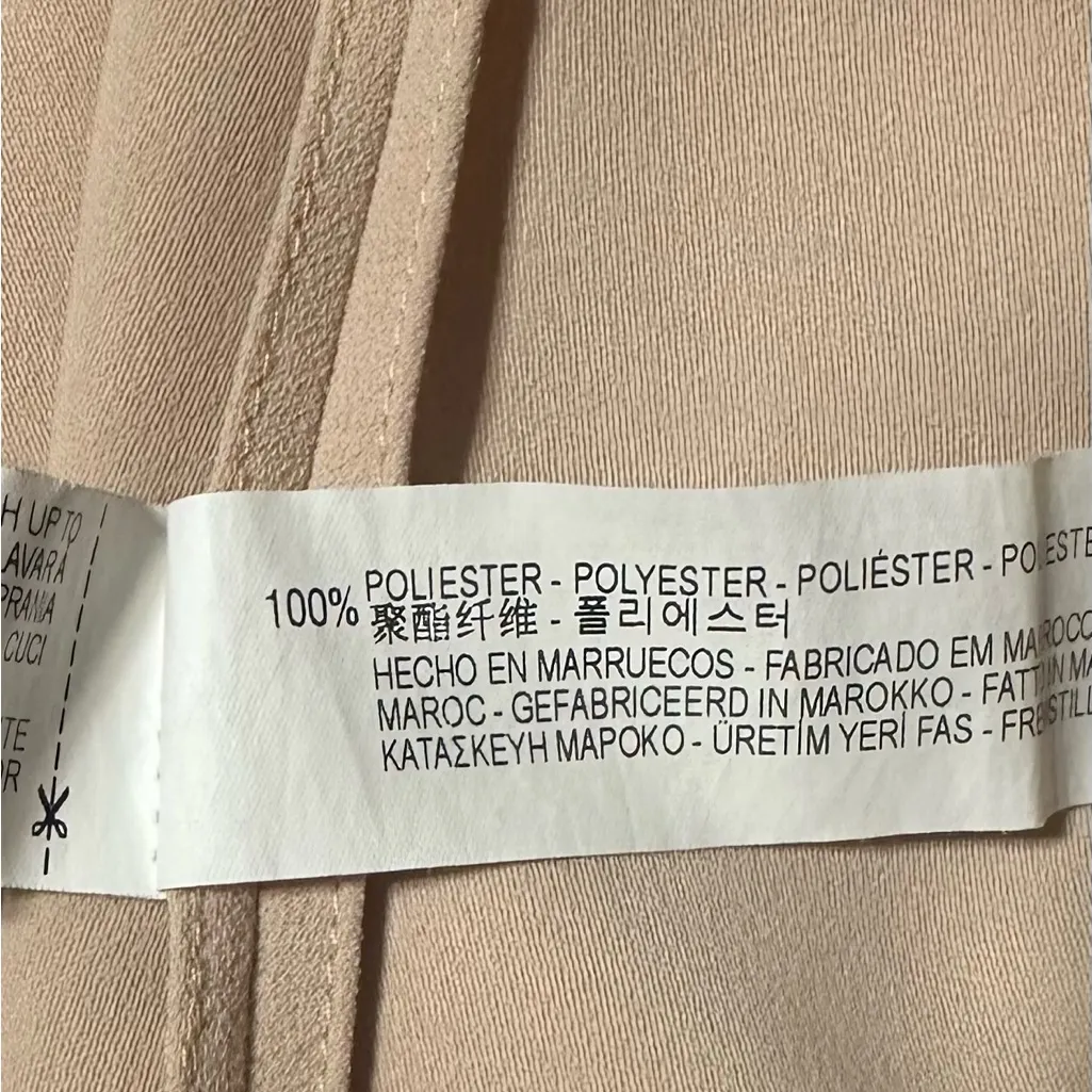 Zara Women's Blush Sleeveless Blazer - Image 14