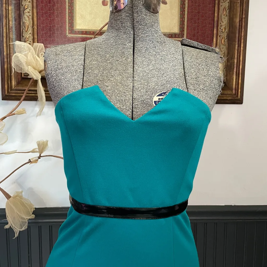 NWT Catherine Malandrino Bustier Strapless Sweetheart Pencil Dress - Sz S 💛🎀 - Image 3