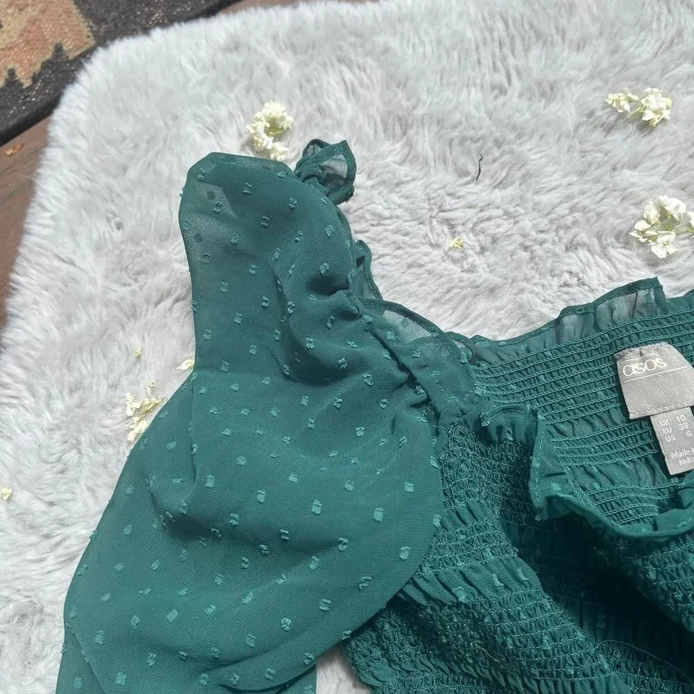 ASOS Women's Green Dress - Image 3