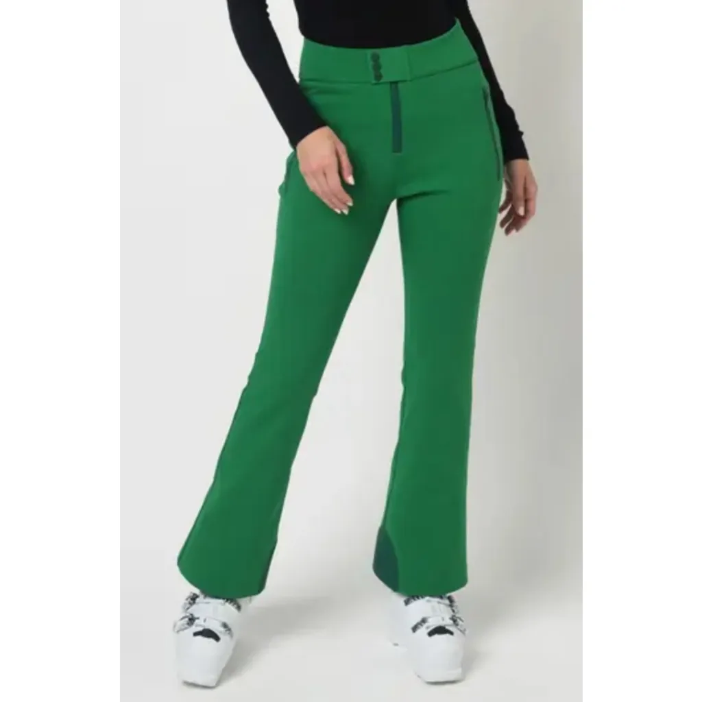 Women's Jorde ski Green Boot Cut & Flare Pants XL - Image 3