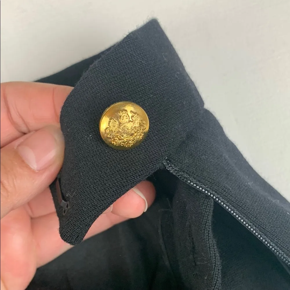 Ralph Lauren women's size 6 small purple label black wool pencil skirt straight - Image 11