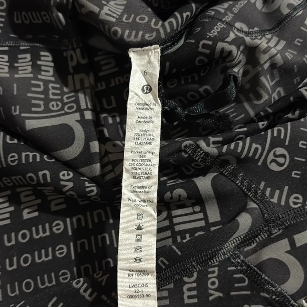 Lululemon Wunder Train Legging High-Rise Tight 25" SPELLOUT - Image 6