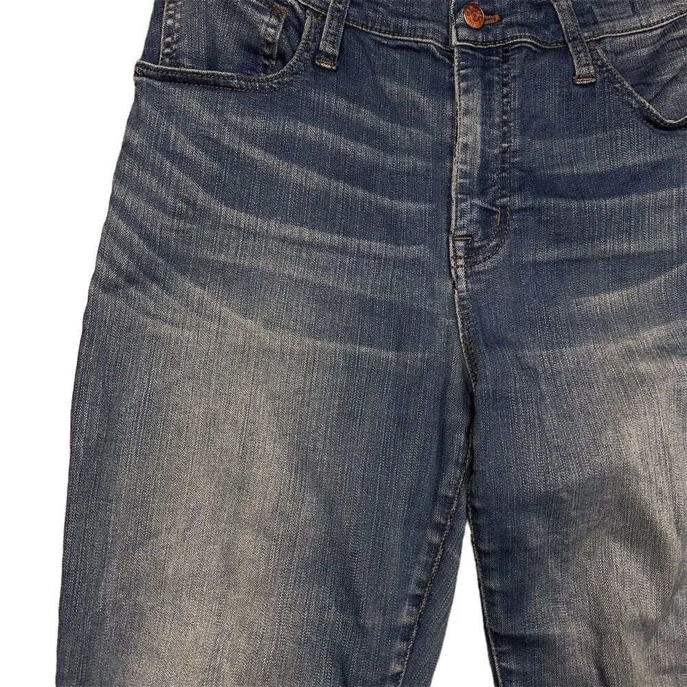 Madewell Women's High-Rise Skinny Roadtripper Jeans Blue Medium Wash Size 30 - Image 5