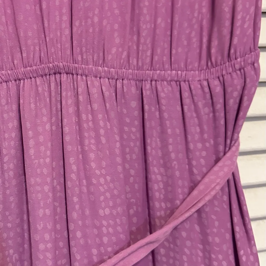 Simply Vera – Vera Wang ruffle dress SZL Purple Size L - Image 4