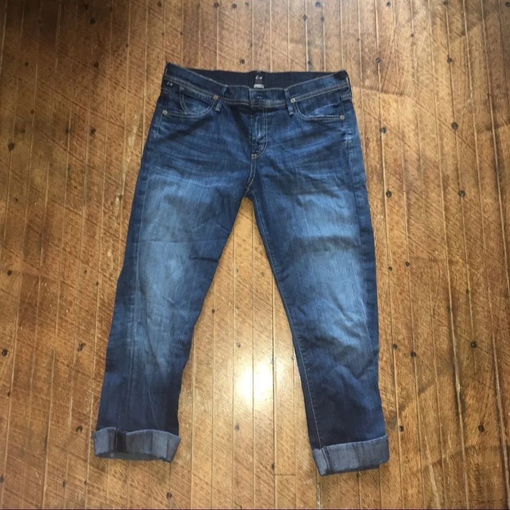 CofH Dani cropped cuffed straight leg size 30 jeans - Image 3