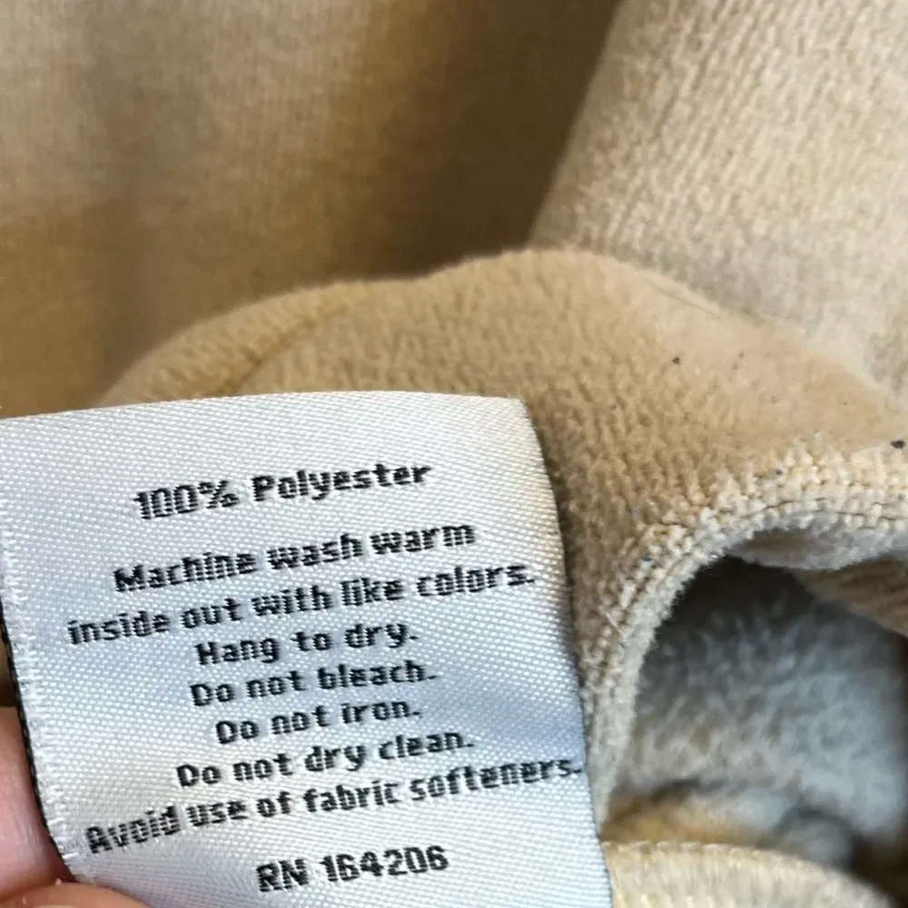 Dudley Stephens Tan Baldwin Turtleneck in Terry Fleece XS EUC Discontinued Style - Image 10