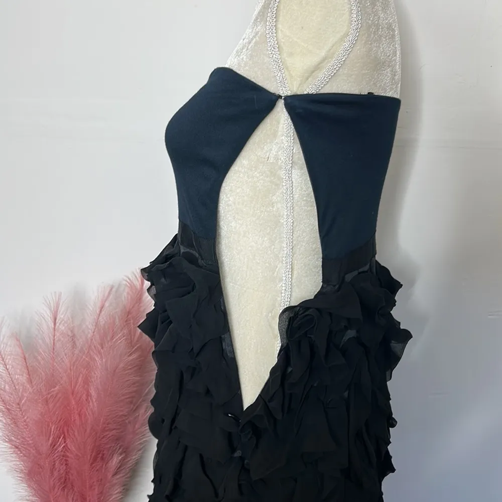 Haute hippie • silk ruffle mini strapless dress - Image 62