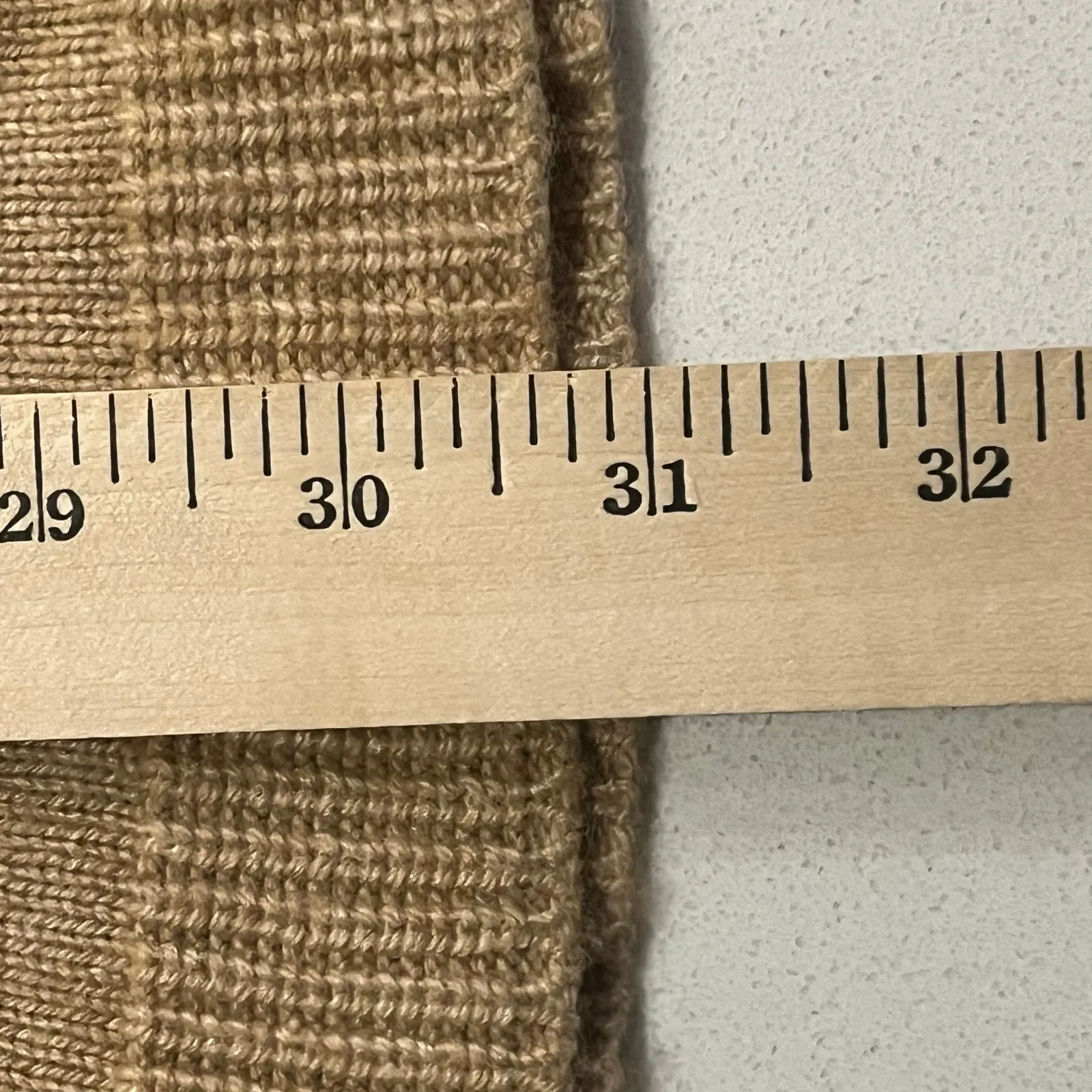 Loft Women Medium Camel Oversized Tunic‎ Pullover Sweater Wool Blend V Neck - Image 4