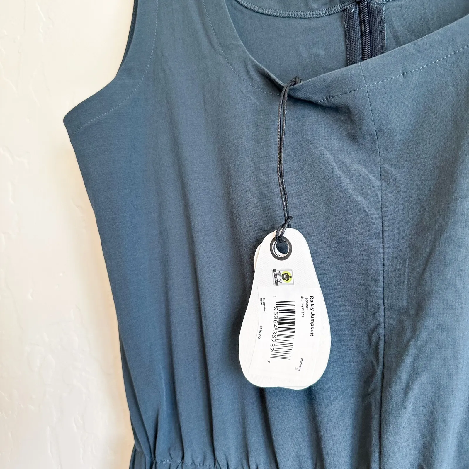 Prana‎ | NWT Railay Athletic Casual Jumpsuit Romper in Stormy Night Size Small - Image 5