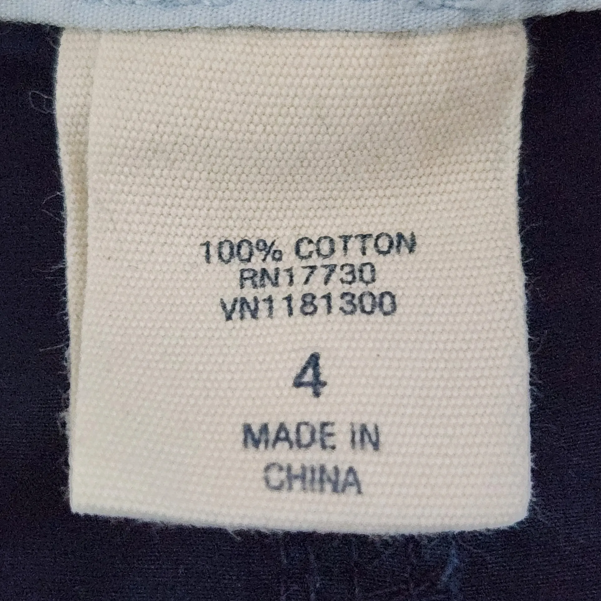 Converse One Star Navy Low-Rise Shorts Size 4 Y2K Low-Rise Shorts - Image 8