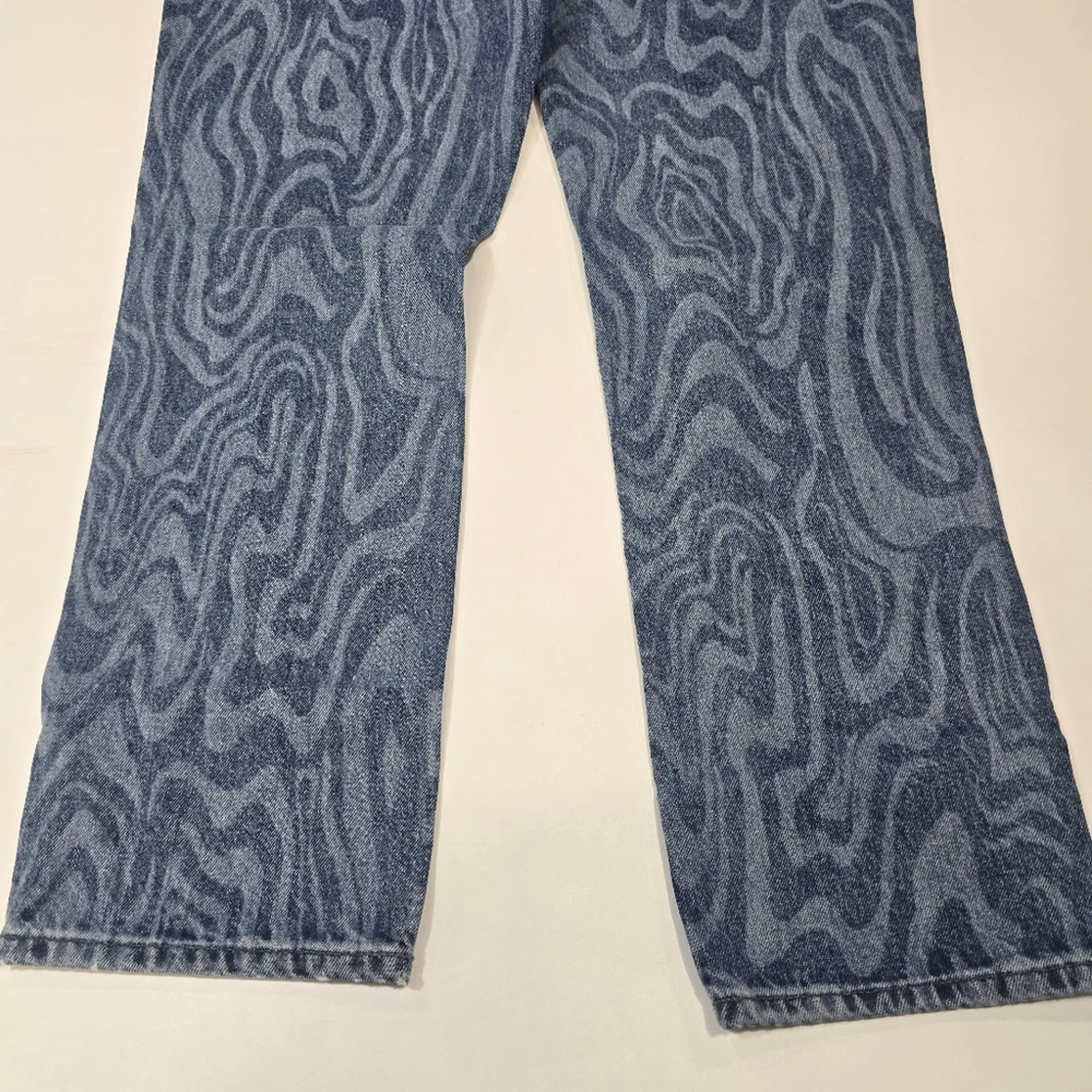 Lovers and Friends Reece High Rise Slim Straight in Blue Canyon Size 30 - Image 11