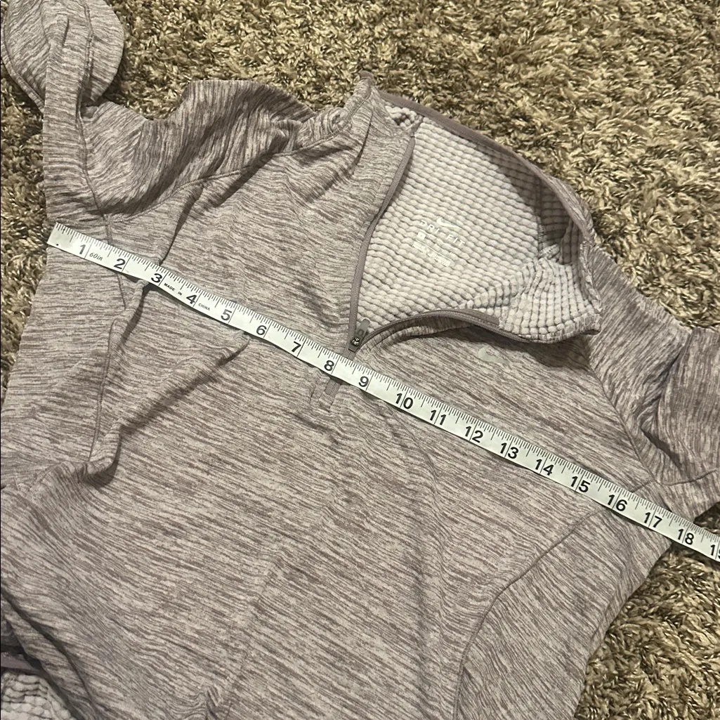Nike  Dri Fit Quarter Zip Purple Small - Image 5