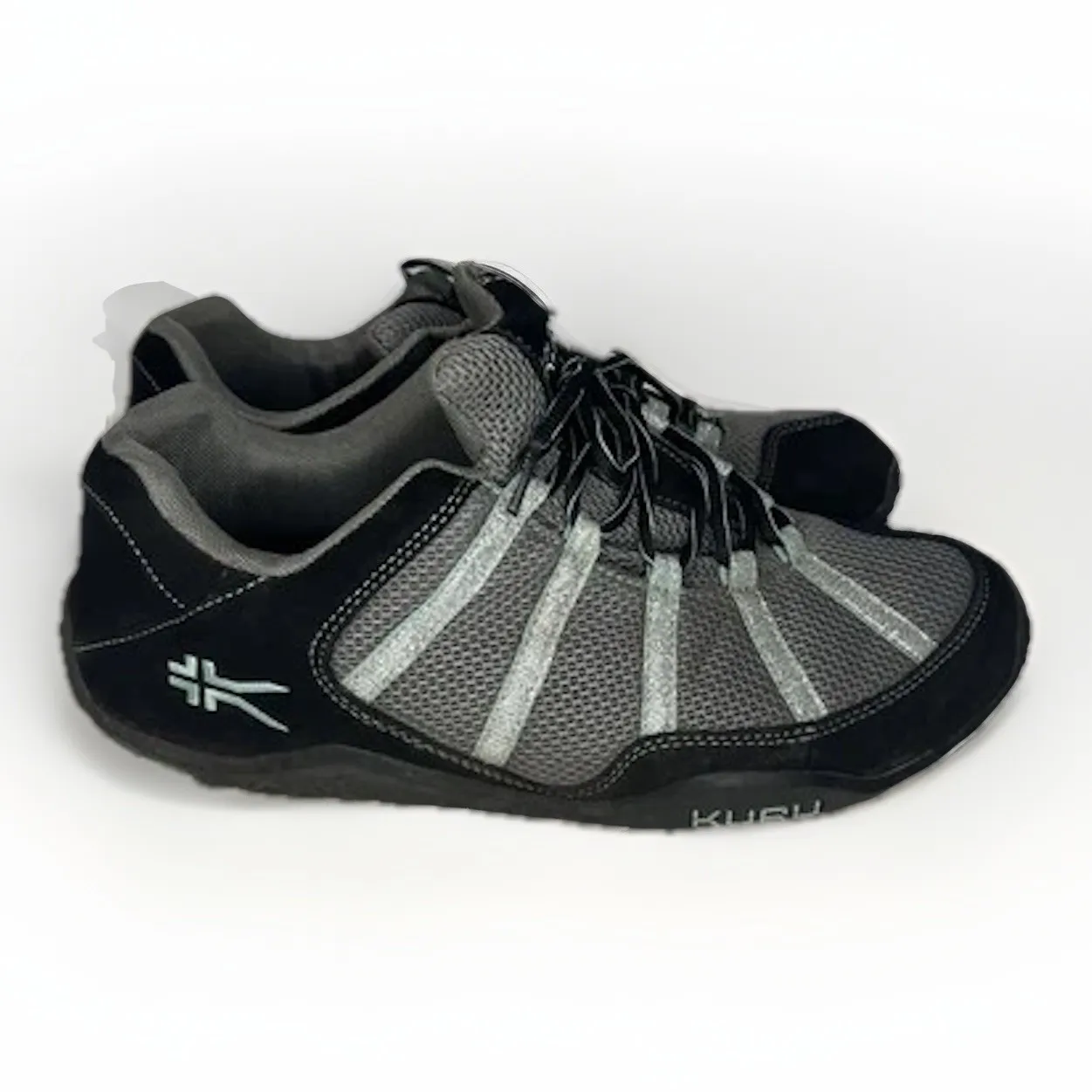 KURU Womens Sneakers‎ Sz 11.5 Gray Black Teal Mesh Comfort Walking Athletic Shoe - Image 4