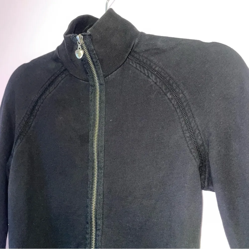 Twisted Heart XS Black Embroidered Jacket - Image 3