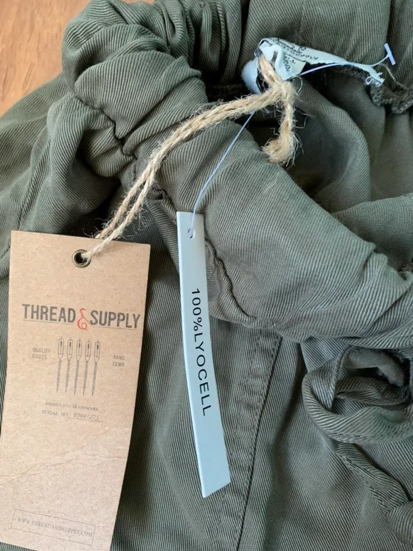 Thread and Supply Army Green Jogger Pants - Image 6