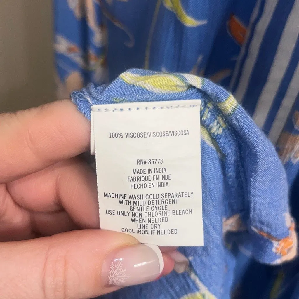 ✨O'Neill Juniors' Palmie Printed Maxi Sz Medium Dress✨ - Image 12