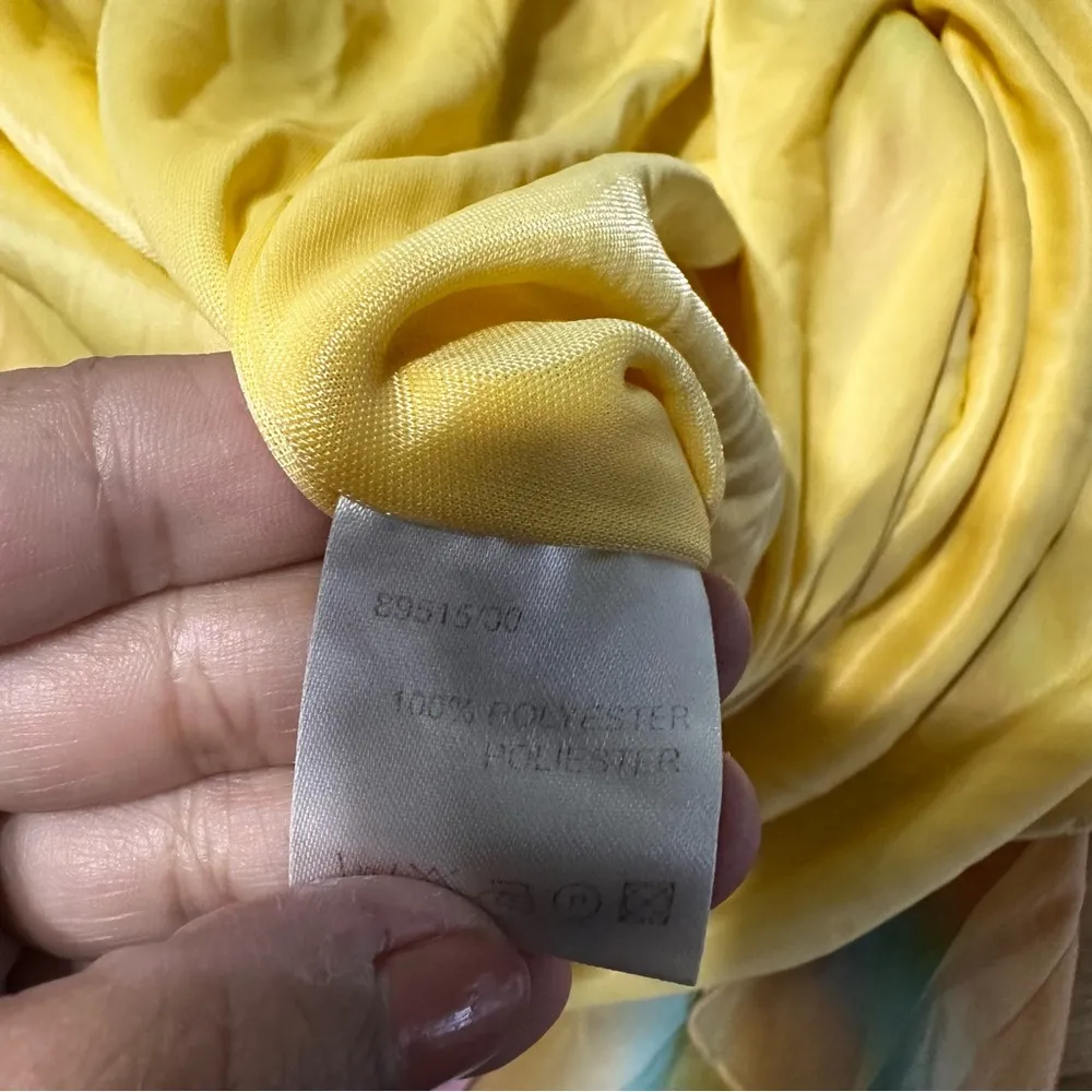 Multi Color Maxi Skirt Yellow Size L - Image 6