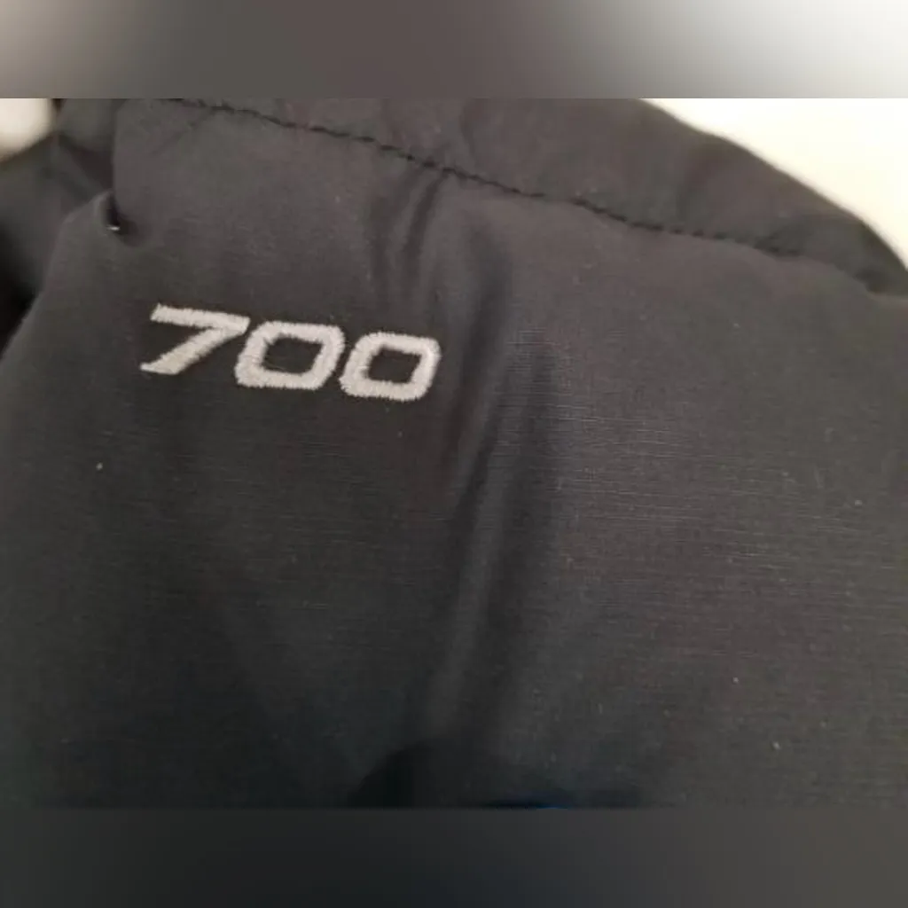 North Face Womens XS  Black 700 Nuptse Down Puffer Jacket Winter Coat - Image 3