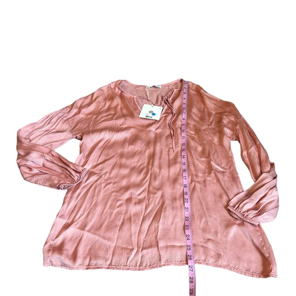 3/$15 COBBLESTONE LIVING nwt Celia blouse Pink Size undefined - Image 2