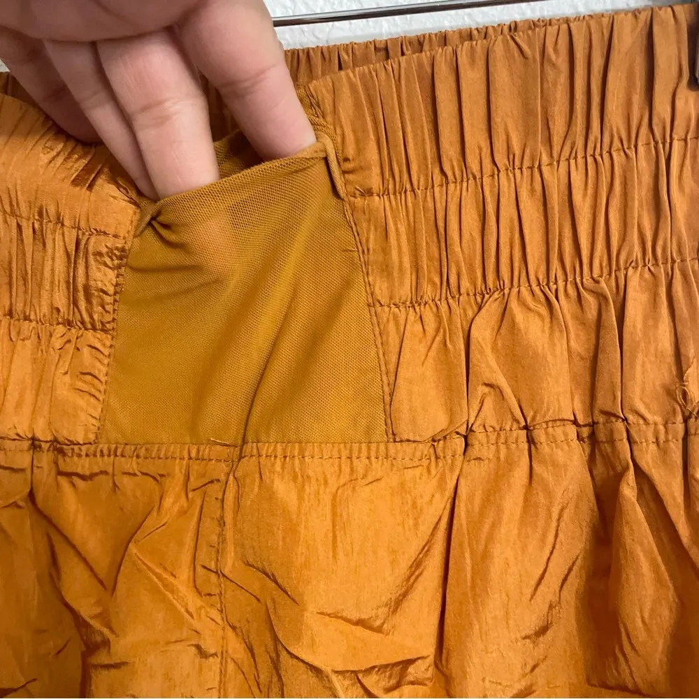 Free People Womens Shorts  Copper Movement Wide Band Nylon Running Size XS - Image 8