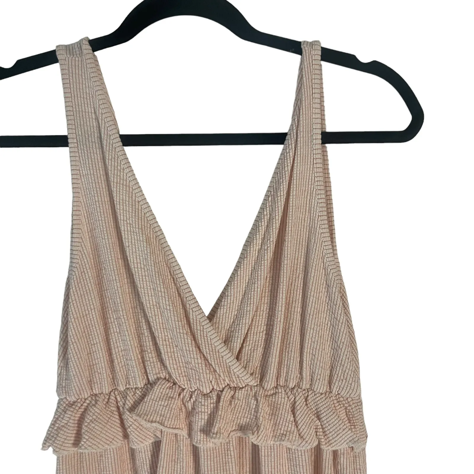 Caution to the Wind  Women's Size‎ Small Double V Neck Girly Coquette Top - Image 2