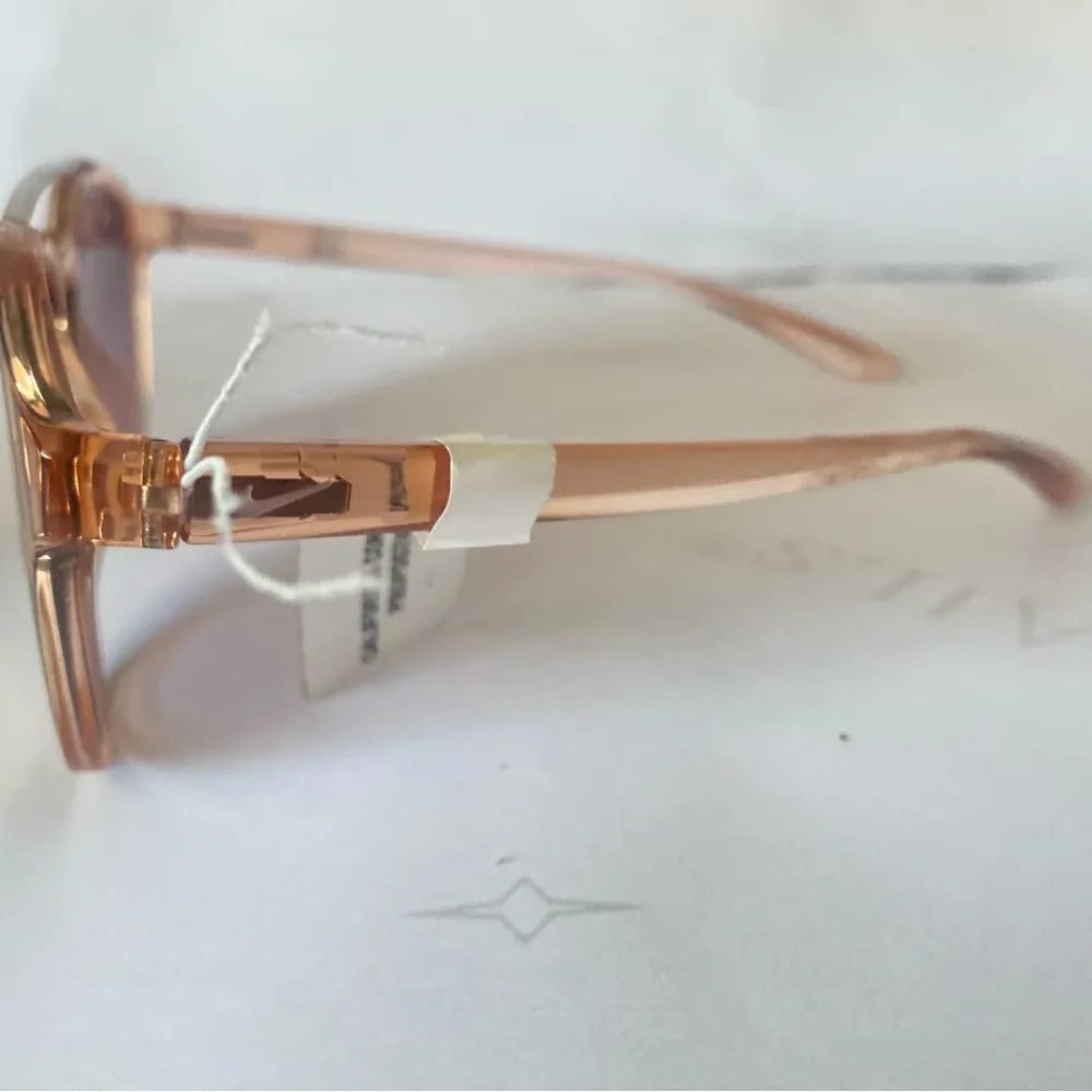 Nike  KISMET EV1203 Orange Crystal Round Sunglasses Pink Gradient - Image 3