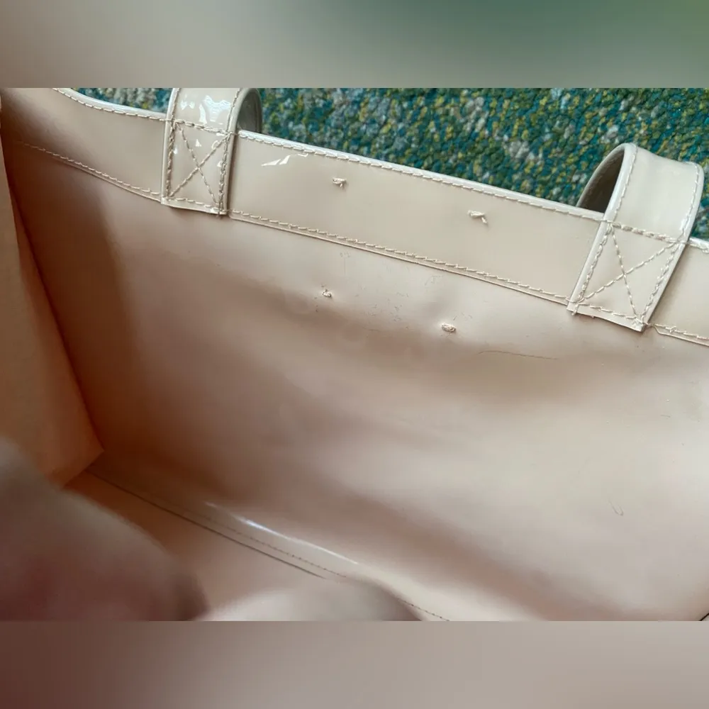 Ted Baker London nude medium PVC Icon bow tote bag - Image 13