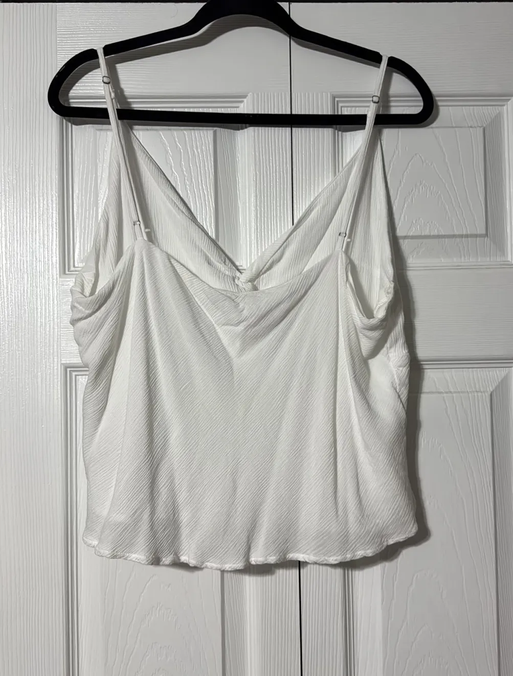 Abercrombie Tank Top White Crop - Image 2